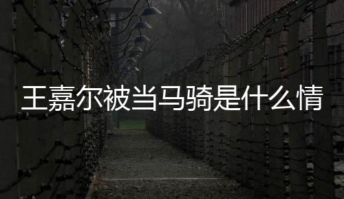 尔被当马当马么节目被王嘉 王什么在什嘉尔骑是情况骑