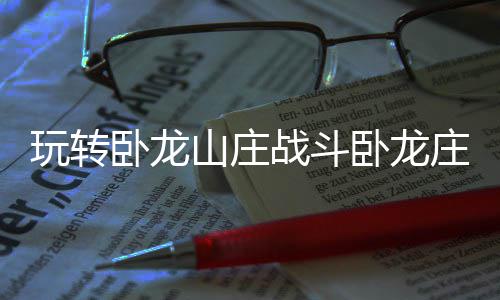 的办玩转卧龙卧龙山庄战斗庄主法