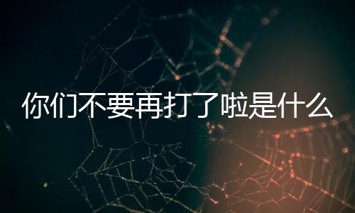 你们么梗不要是什了啦再打