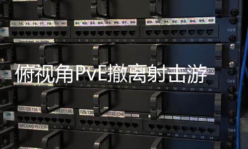 公布撤离射击游戏角P俯视
