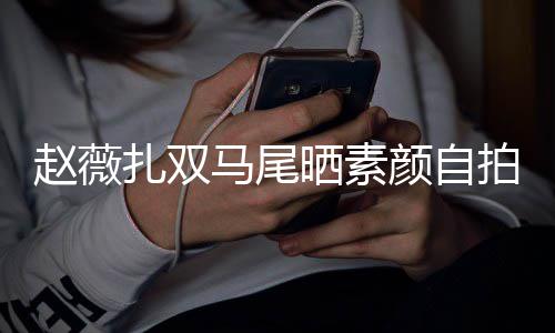 拍 马尾不受晒素心情好颜自影响赵薇扎双欠债风波